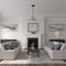 Ekena Millwork Wakefield Ceiling Medallion (Fits Canopies up to 3 5/8"), 11 3/4"OD x 1 1/4"P, Midnight Dream CM11WAMDF - alternate 2